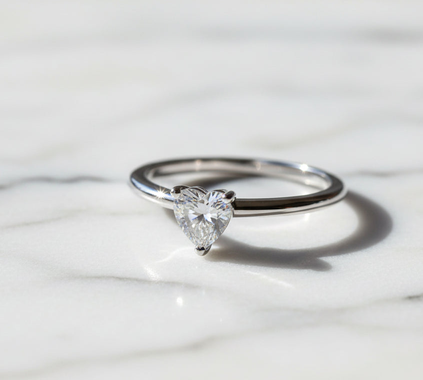 Simple Rings For Women. Sterling Silver 925 With Zircon