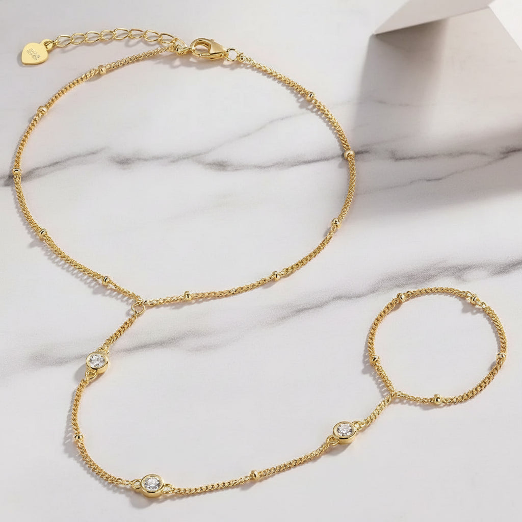 Celestia – Bracelet Moissanite Élégance