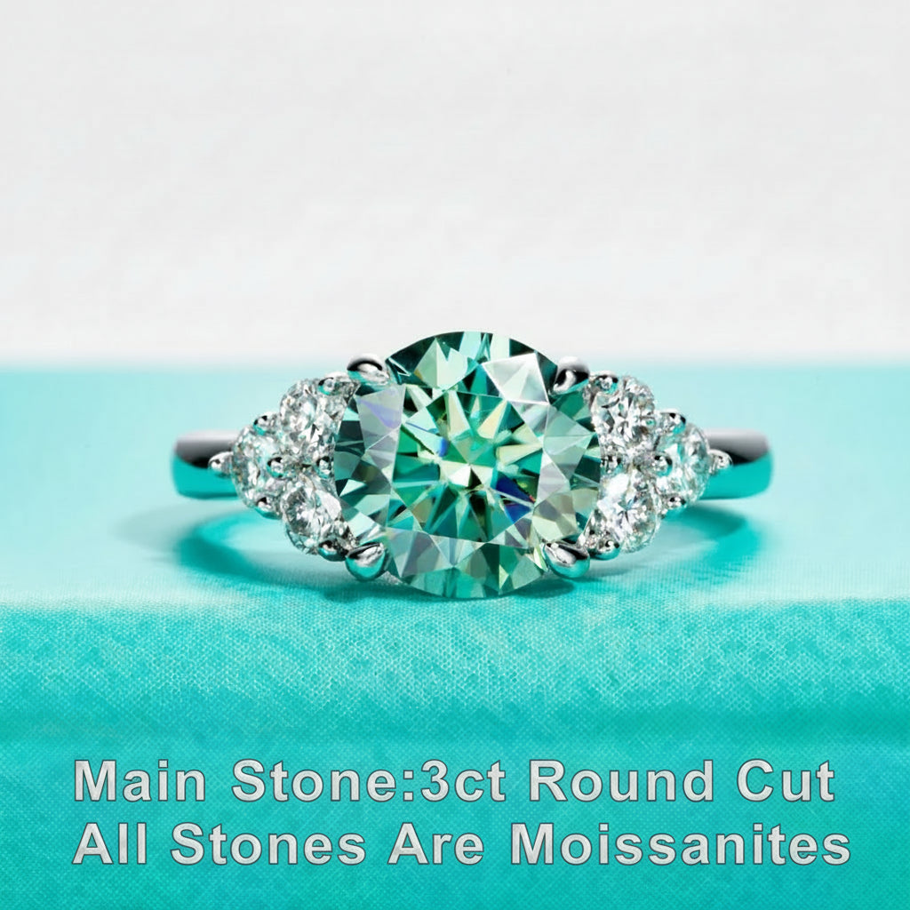 Aurora – 3CT Moissanite Ring
