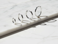 Minimalist Huggie Hoop Earrings, 18K Gold Plated
