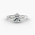 Bague Signature Solitaire – Moissanite Certifiée 1 Carat