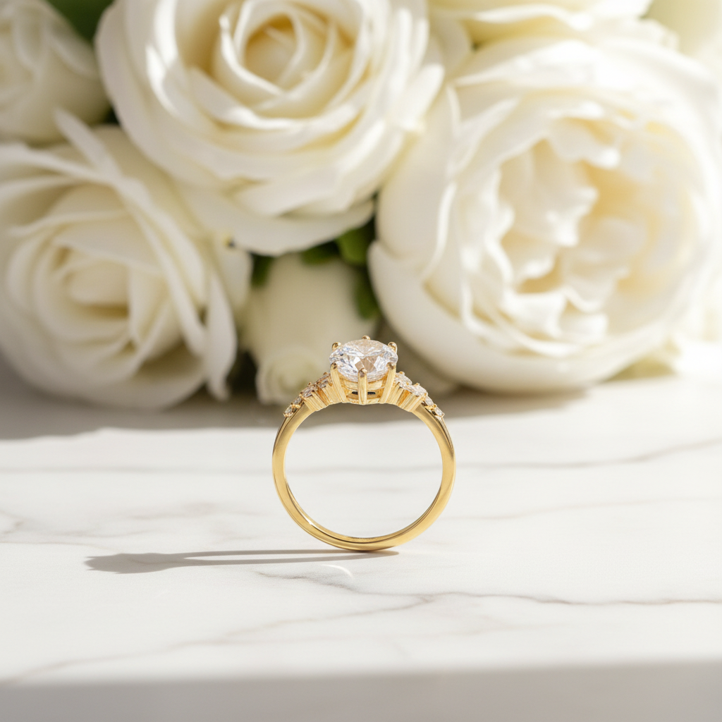 Moissanite Diamond Ring S925 Silver